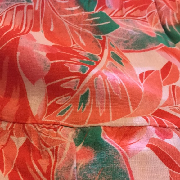 GB GIRLS Tropical sundress with fake tie shoulders NWT Size 5 - Picture 9 of 12